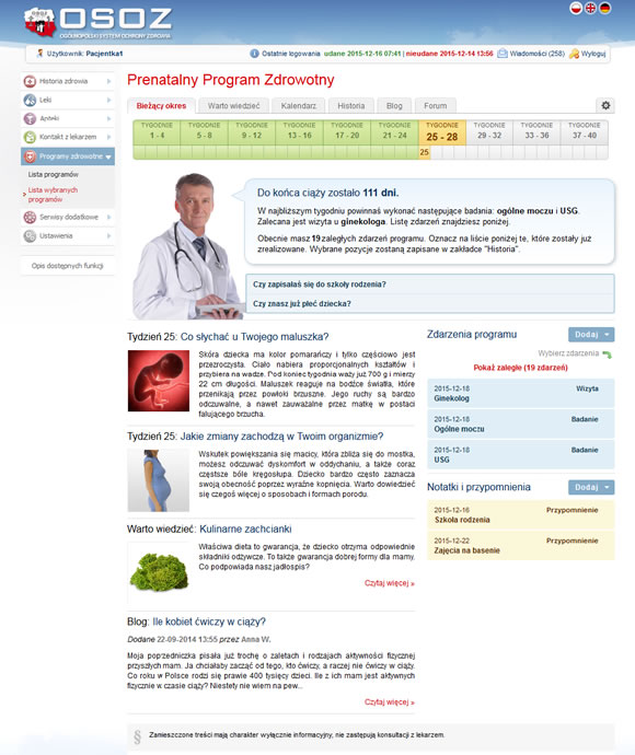Profilaktyczne Programy Zdrowotne Profilaktyczne Programy Zdrowotne